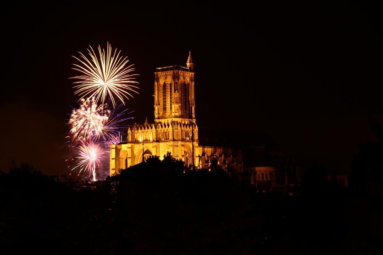 14 juillet 2012.Cathédrale de Soissons 