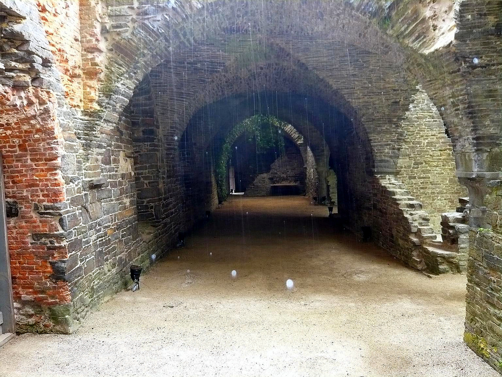 Abbaye de Villers la Ville. cellier