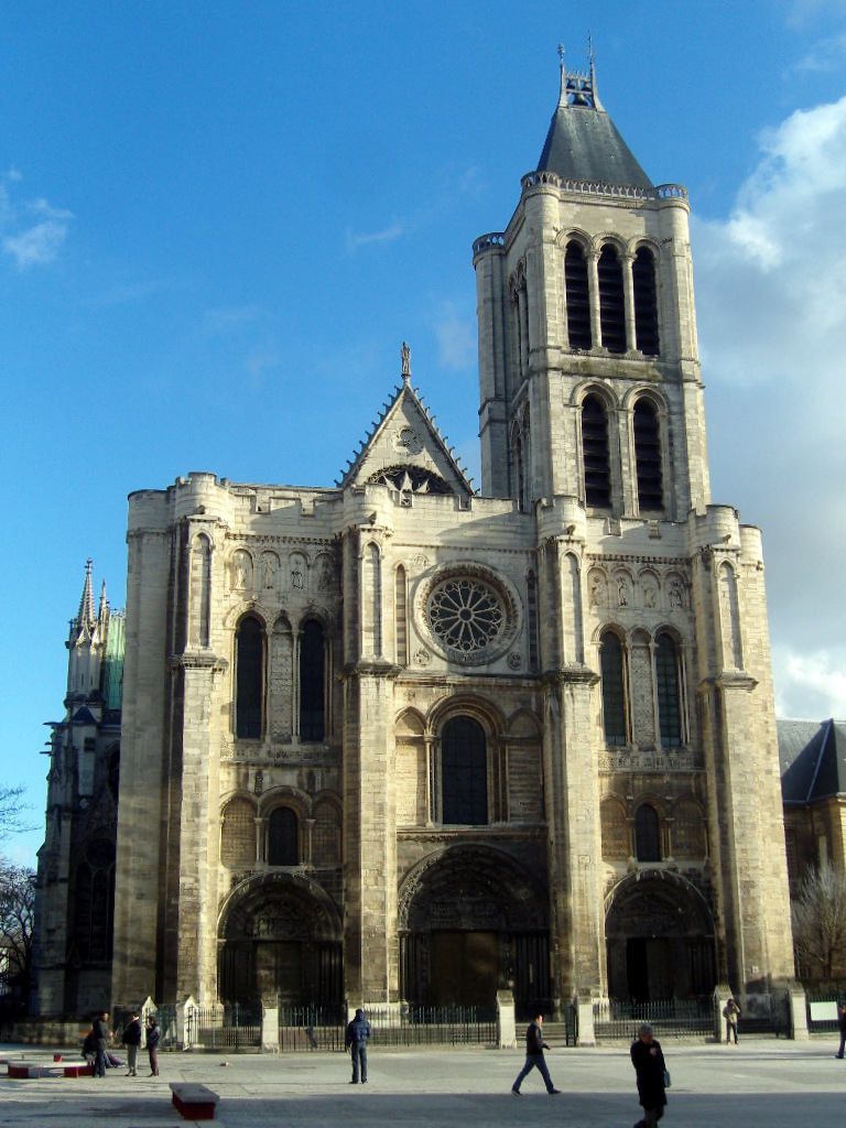 Basilique Saint Denis Extérieur façade ouest