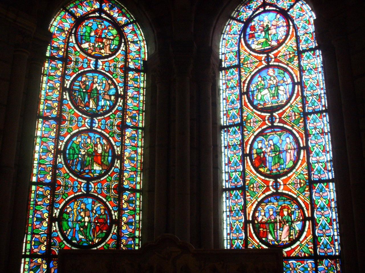 Basilique Saint Denis, Les vitraux (2)