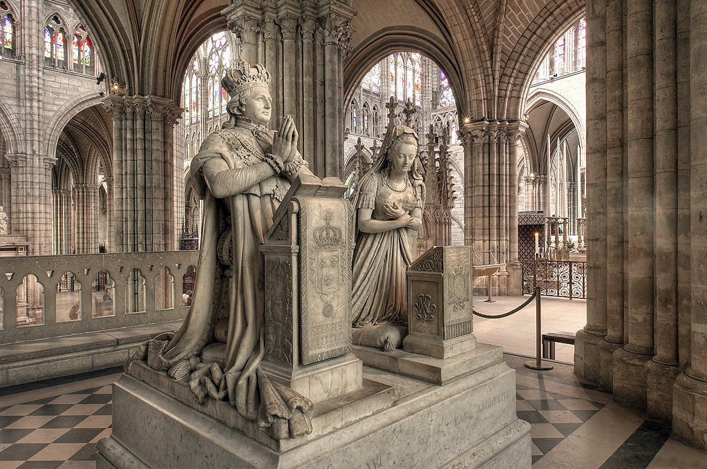 Basilique Saint-Denis Louis XVI et Marie-Antoinette