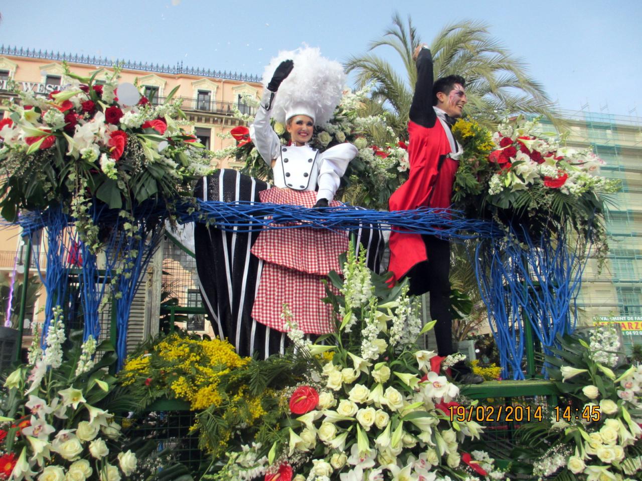 Bataille de fleurs à Nice 2014 (27)