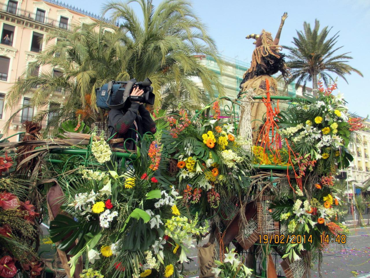 Bataille de fleurs à Nice 2014 (30)