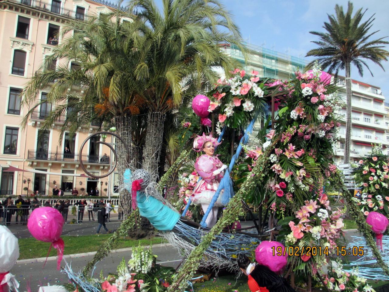 Bataille de fleurs à Nice 2014 (42)