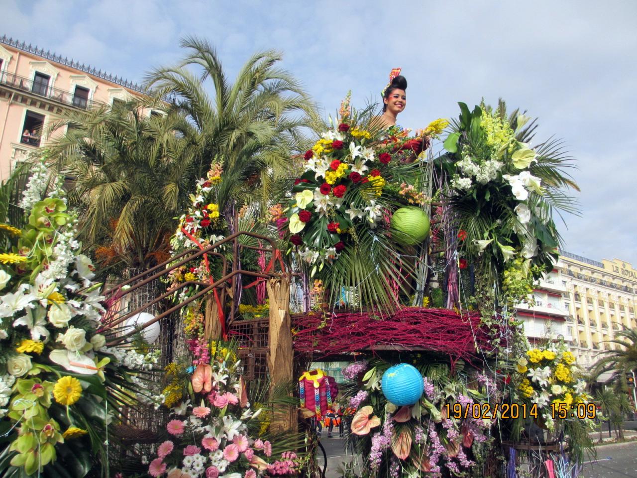 Bataille de fleurs à Nice 2014 (47)