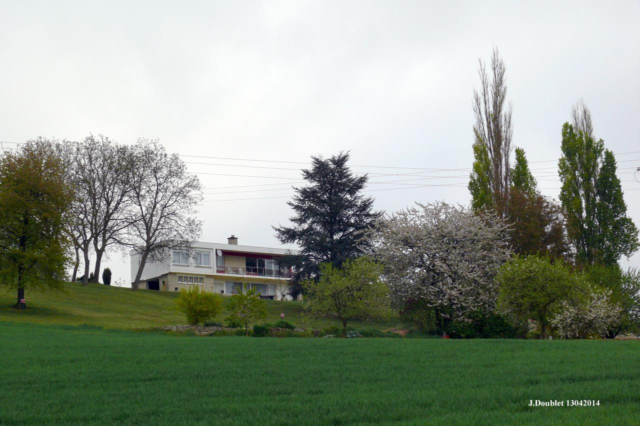 Vue du village Bucy le 13 avril 2014 