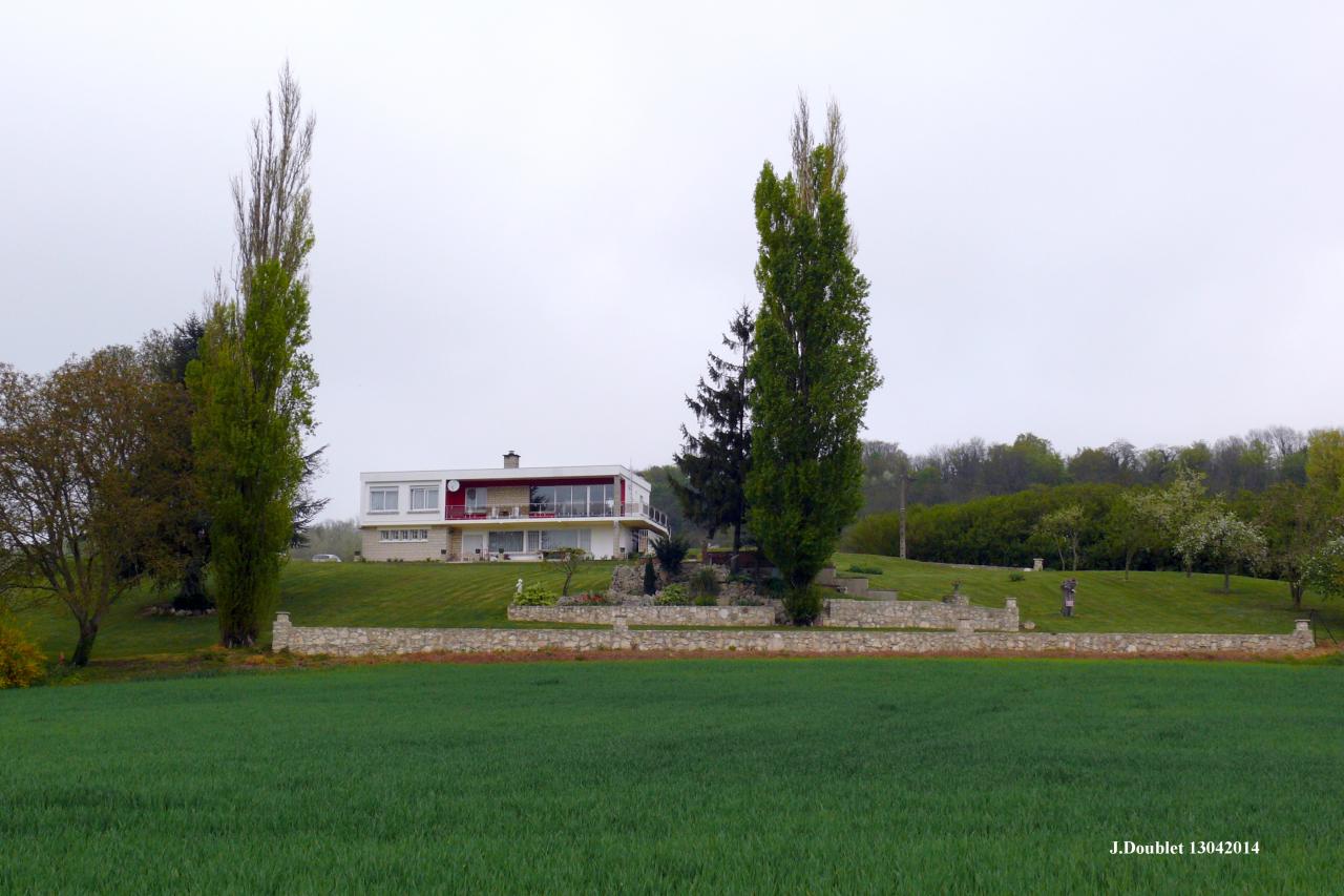 Vue du village Bucy le 13 avril 2014 