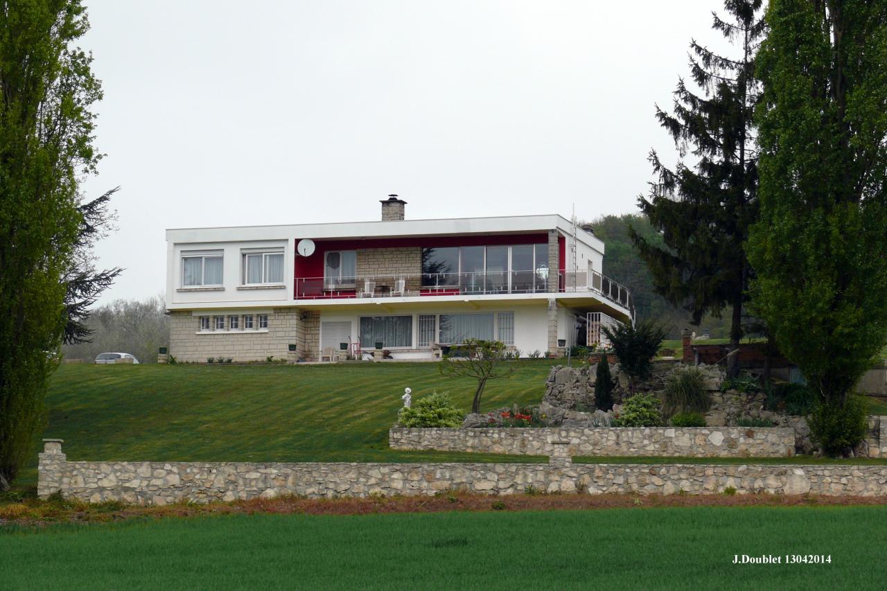 Vue du village Bucy le 13 avril 2014 