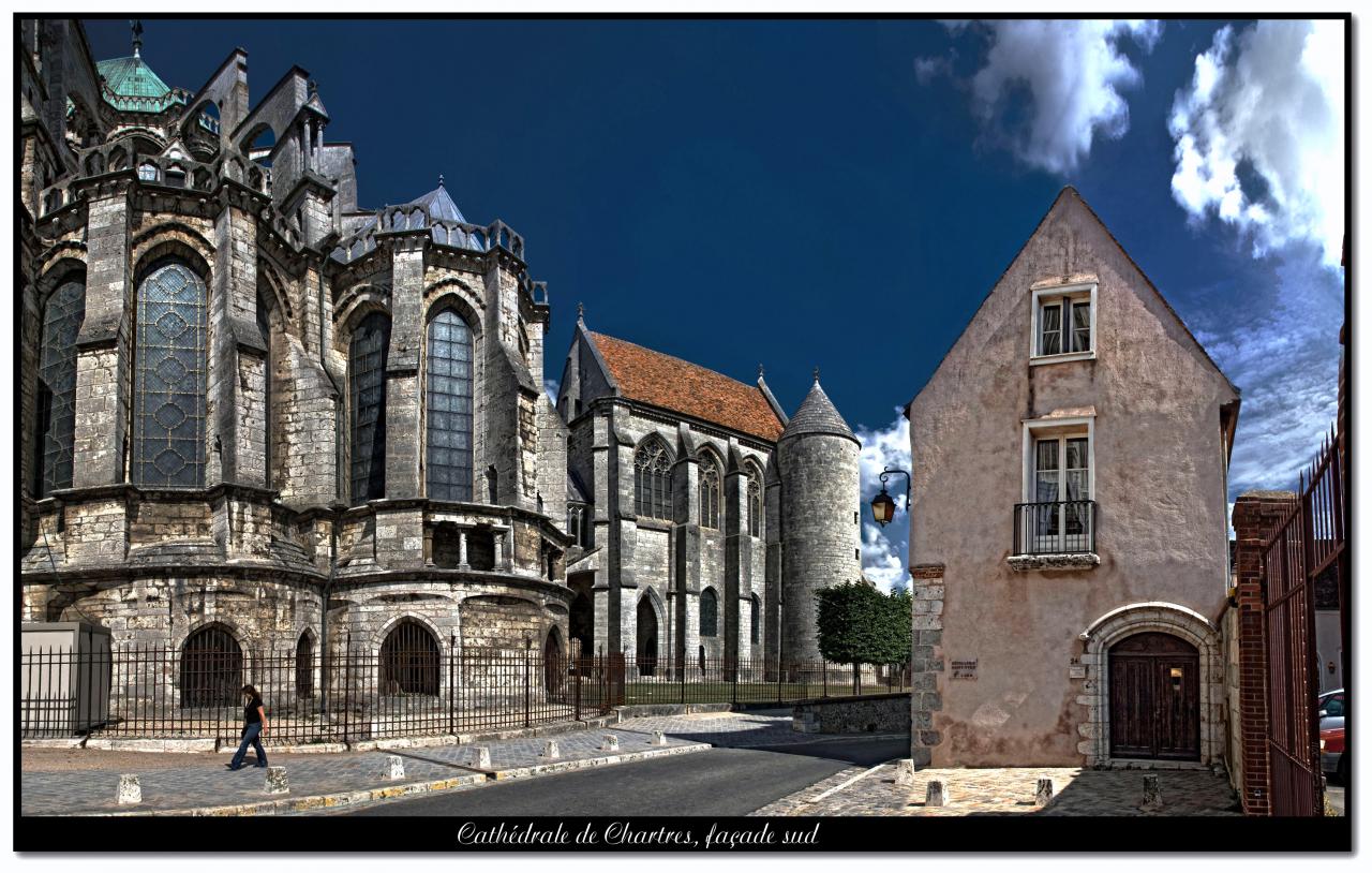 Cathédrale de Chartres façade sud
