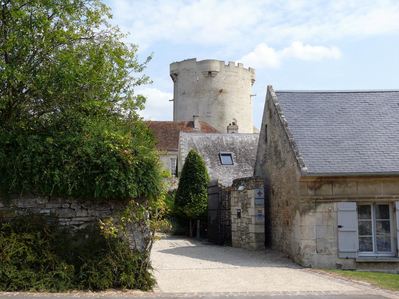 Château et donjon de Droizy (Aisne)