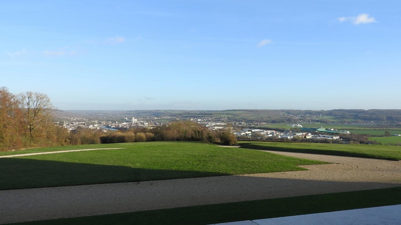 Château-Thierry (vue du Monument Américain)