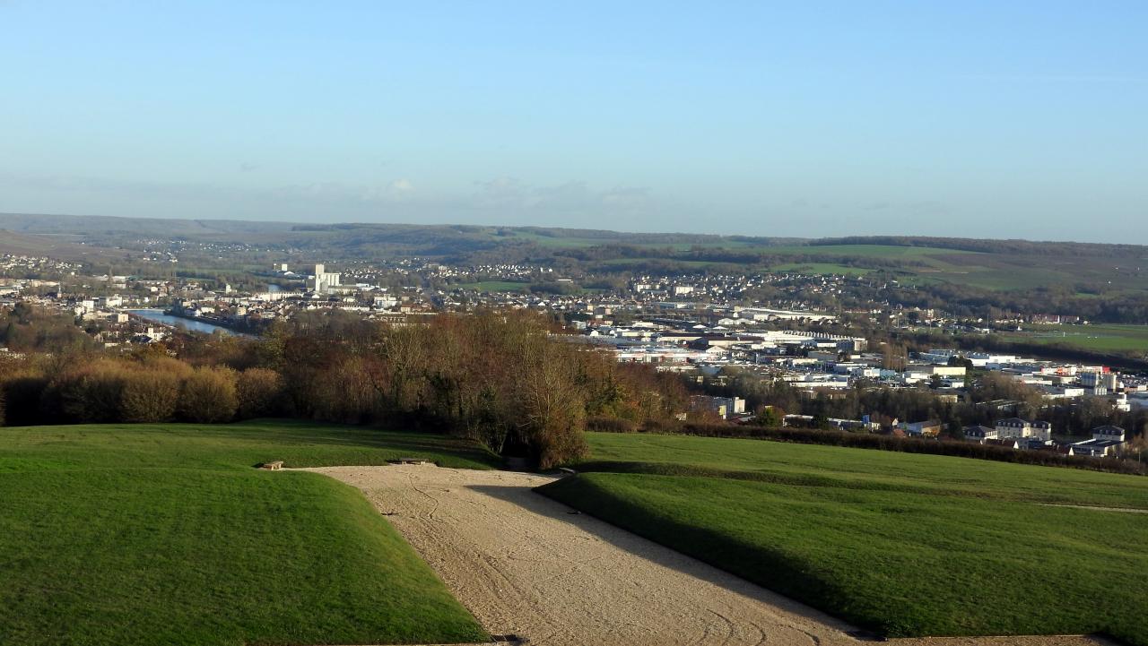 Château-Thierry (vue du Monument Américain) 