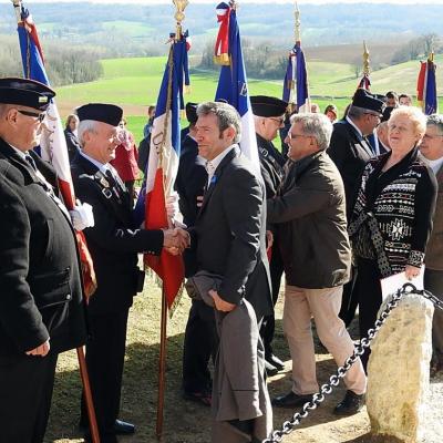 Ostel (Aisne) Commémoration monument des aviateurs