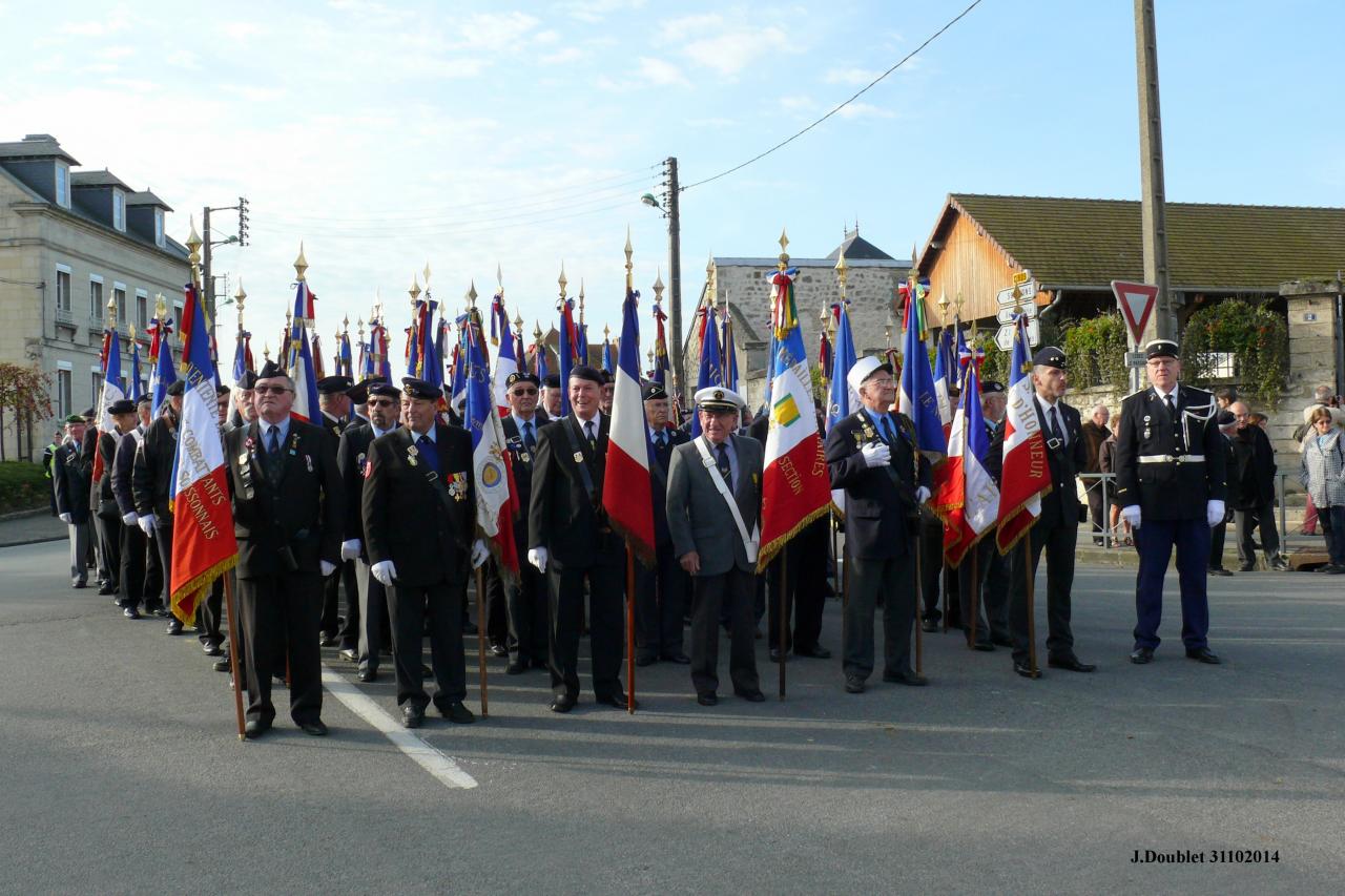 Commémoration du centenaire de la Grande Guerre Vailly 31102014 (1)