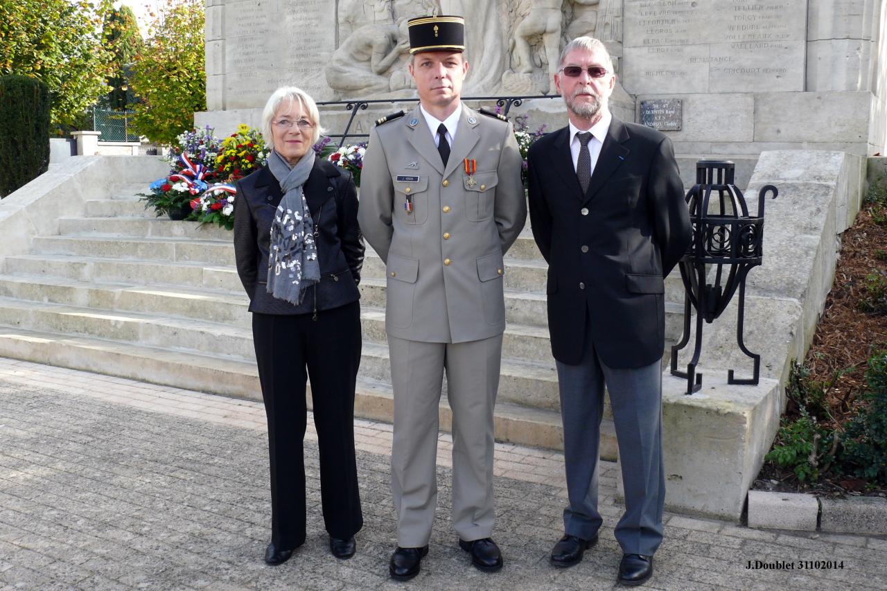 Commémoration du centenaire de la Grande Guerre Vailly 31102014 (101)