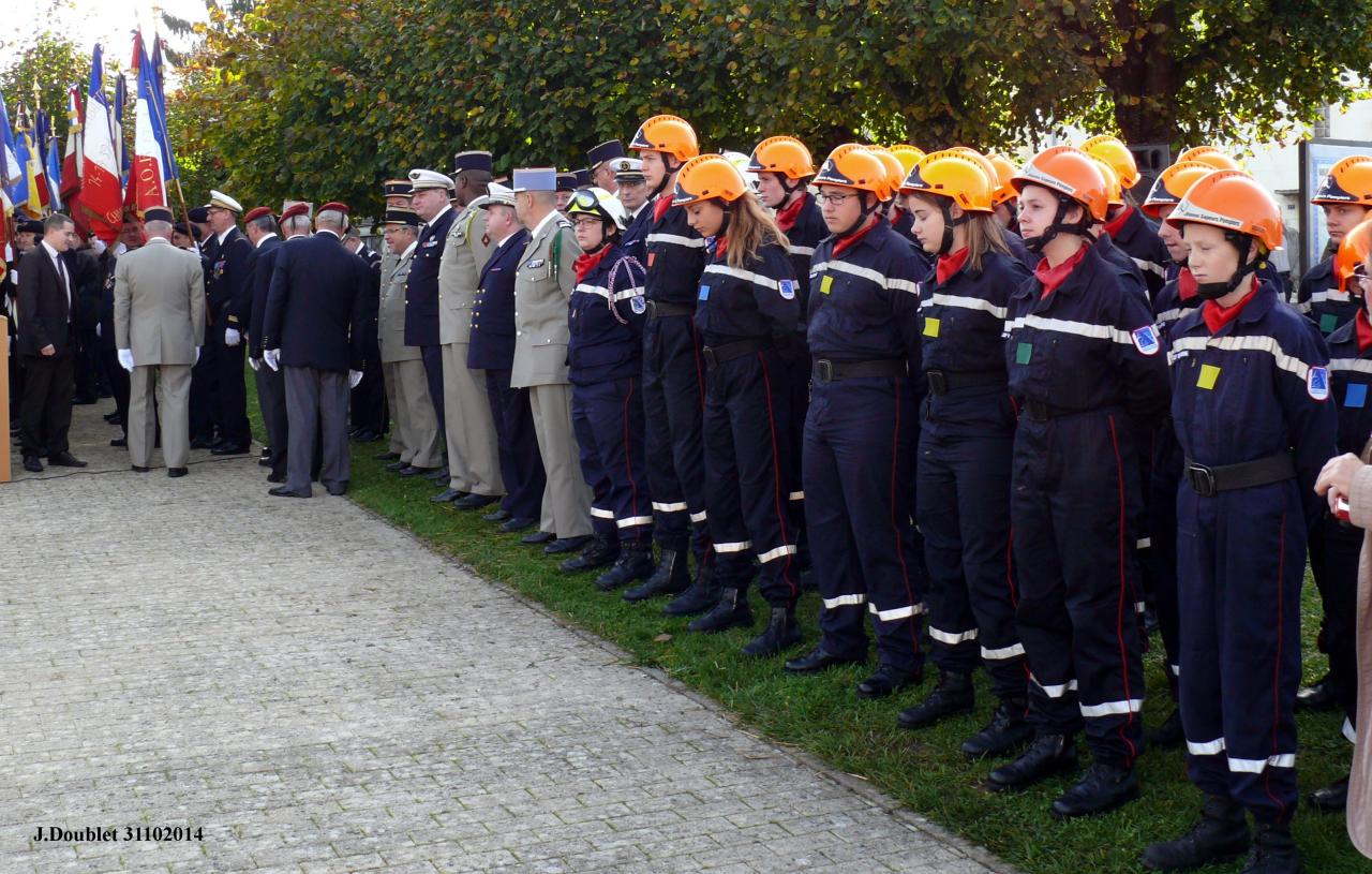 Commémoration du centenaire de la Grande Guerre Vailly 31102014 (11)