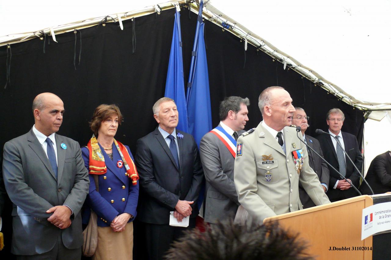 Commémoration du centenaire de la Grande Guerre Vailly 31102014 (115)