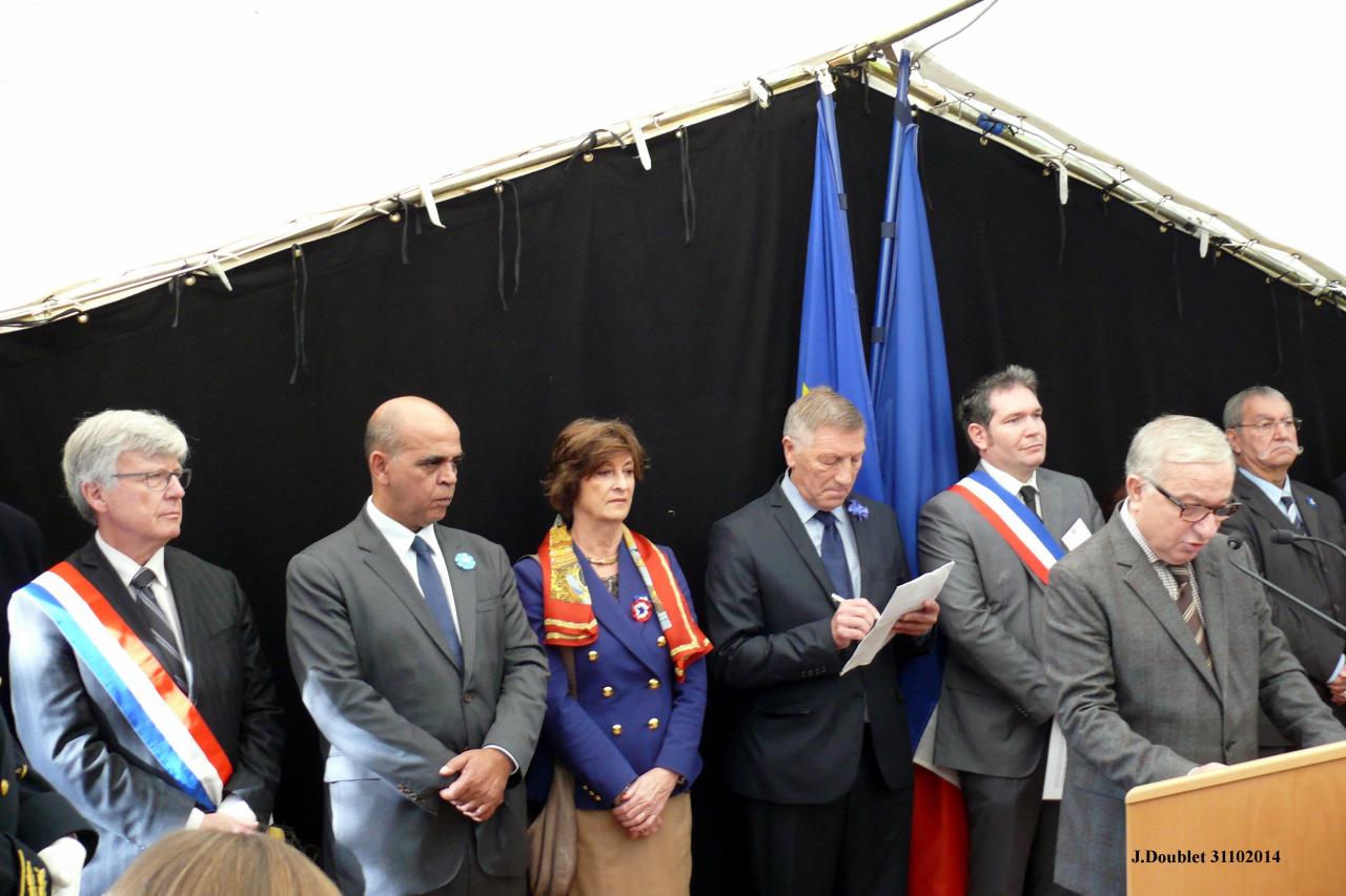 Commémoration du centenaire de la Grande Guerre Vailly 31102014 (119)