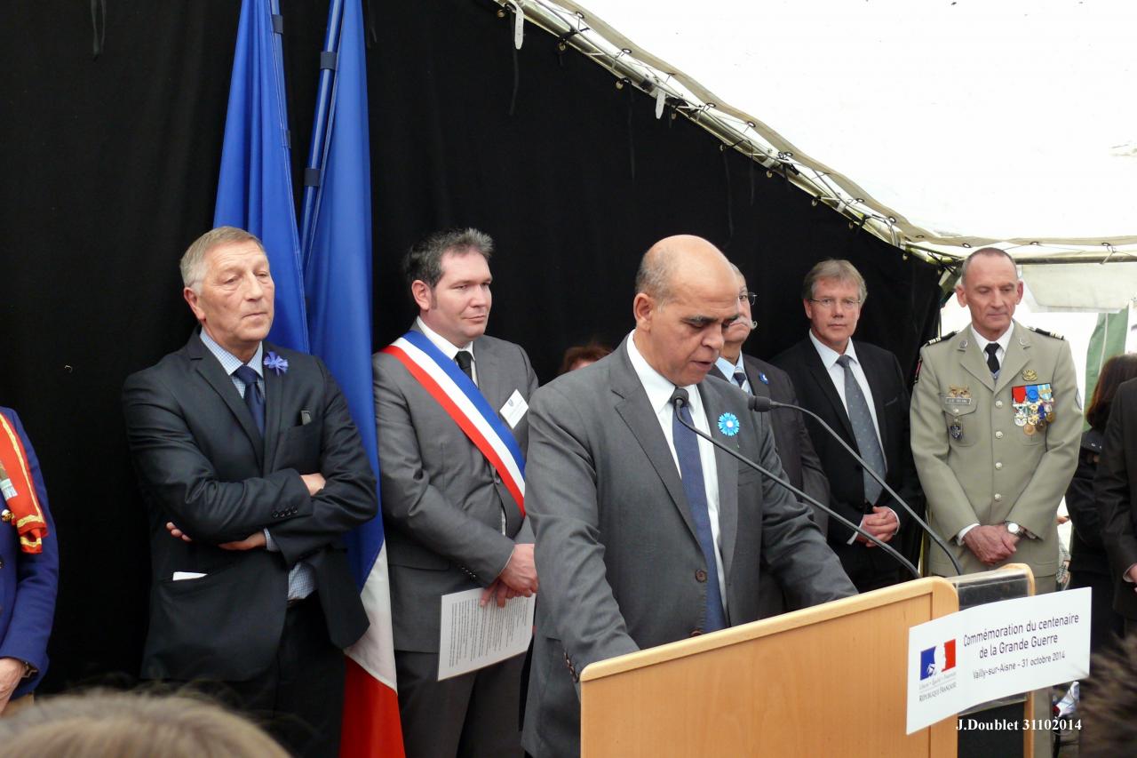 Commémoration du centenaire de la Grande Guerre Vailly 31102014 (125)