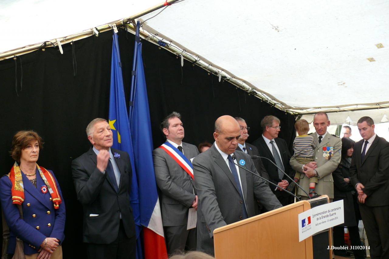 Commémoration du centenaire de la Grande Guerre Vailly 31102014 (127)