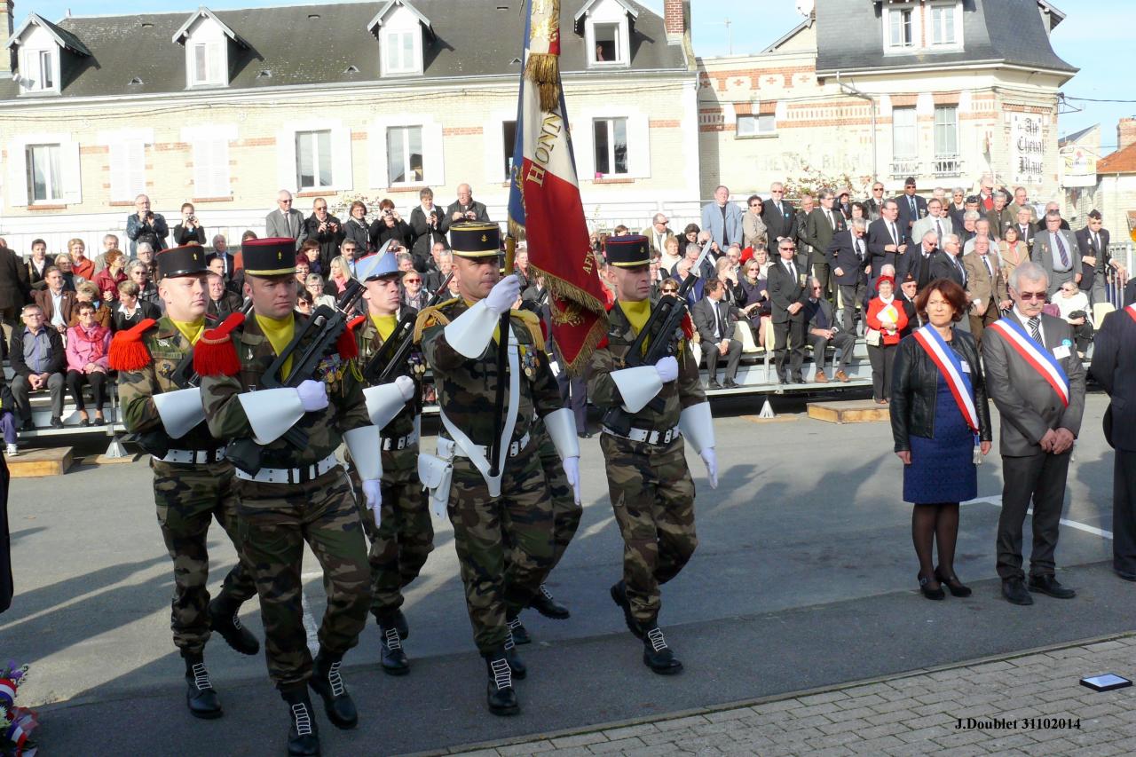Commémoration du centenaire de la Grande Guerre Vailly 31102014 (16)