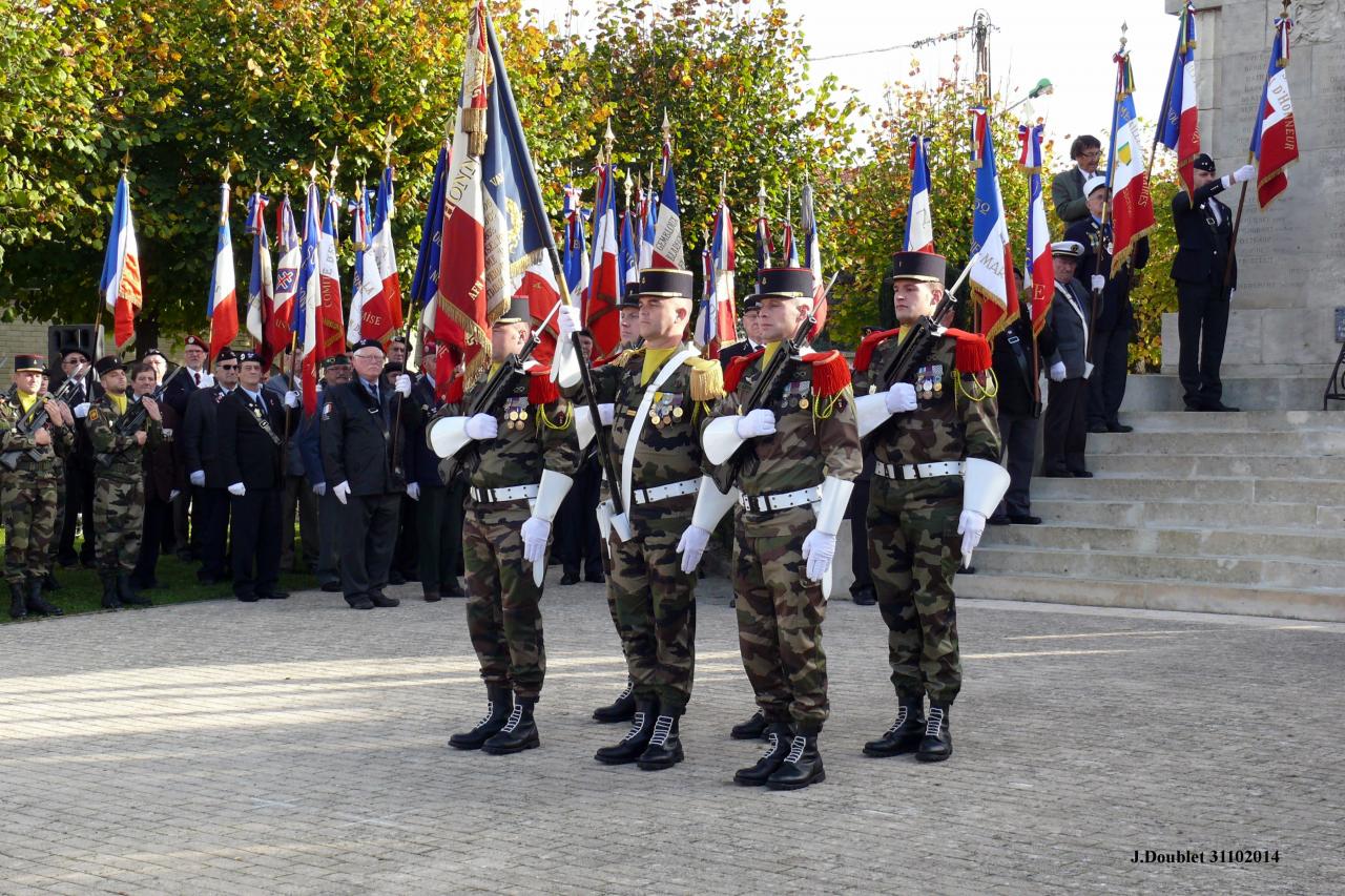 Commémoration du centenaire de la Grande Guerre Vailly 31102014 (17)