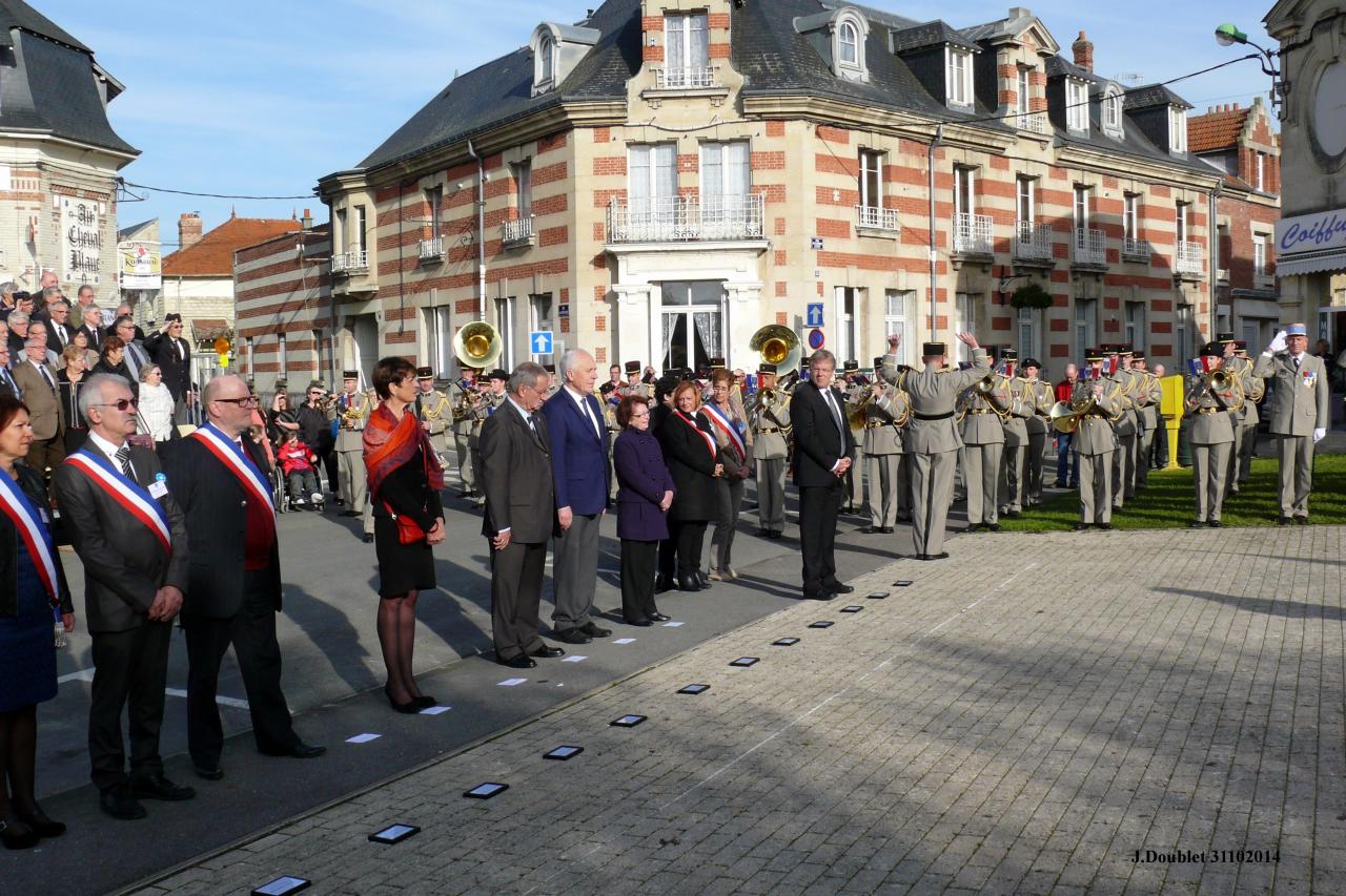 Commémoration du centenaire de la Grande Guerre Vailly 31102014 (18)