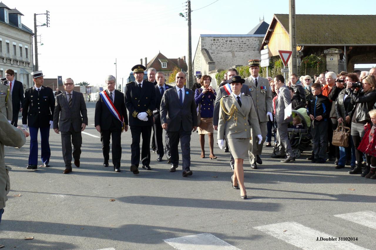 Commémoration du centenaire de la Grande Guerre Vailly 31102014 (20)