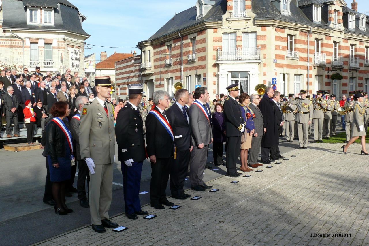 Commémoration du centenaire de la Grande Guerre Vailly 31102014 (22)