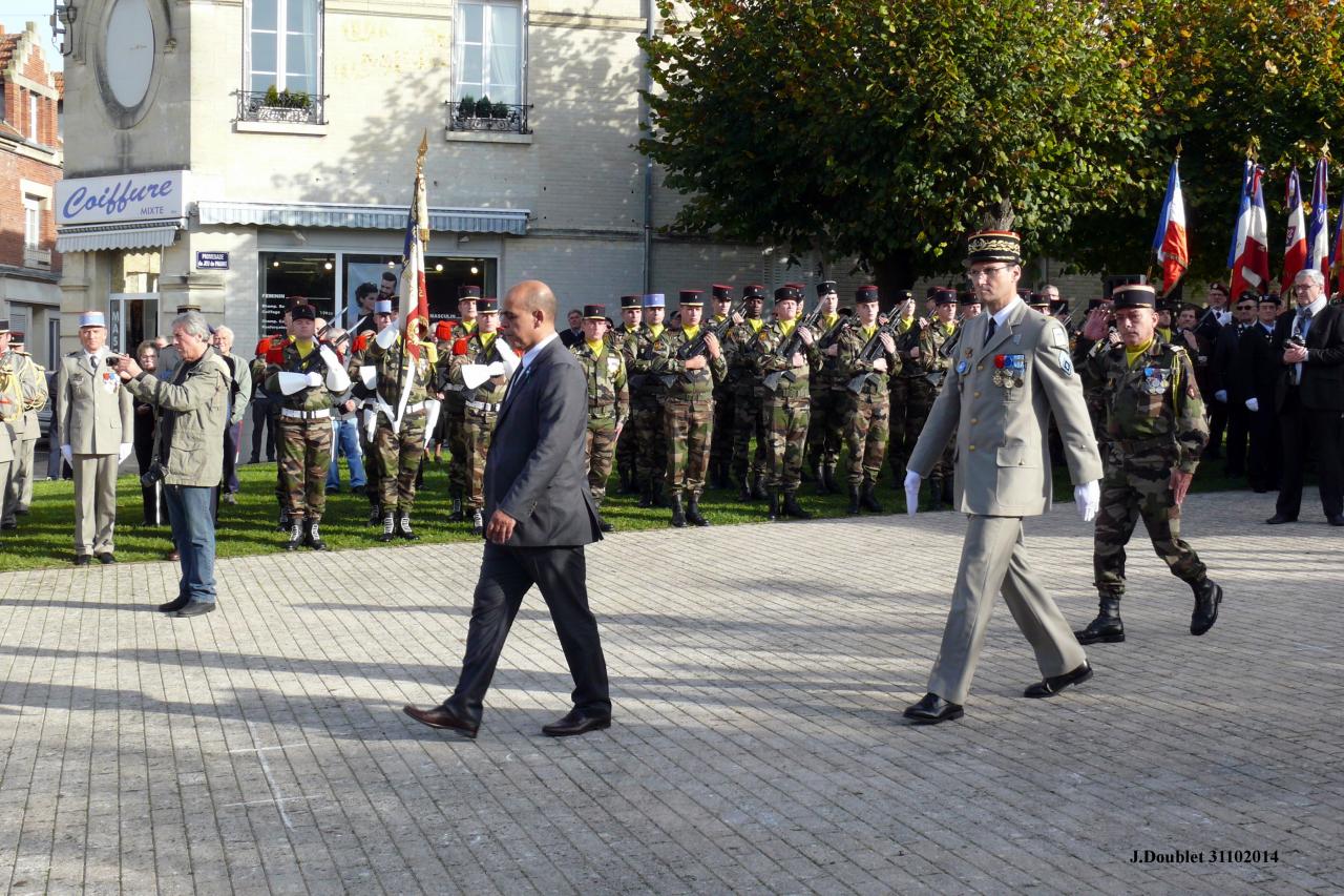 Commémoration du centenaire de la Grande Guerre Vailly 31102014 (24)