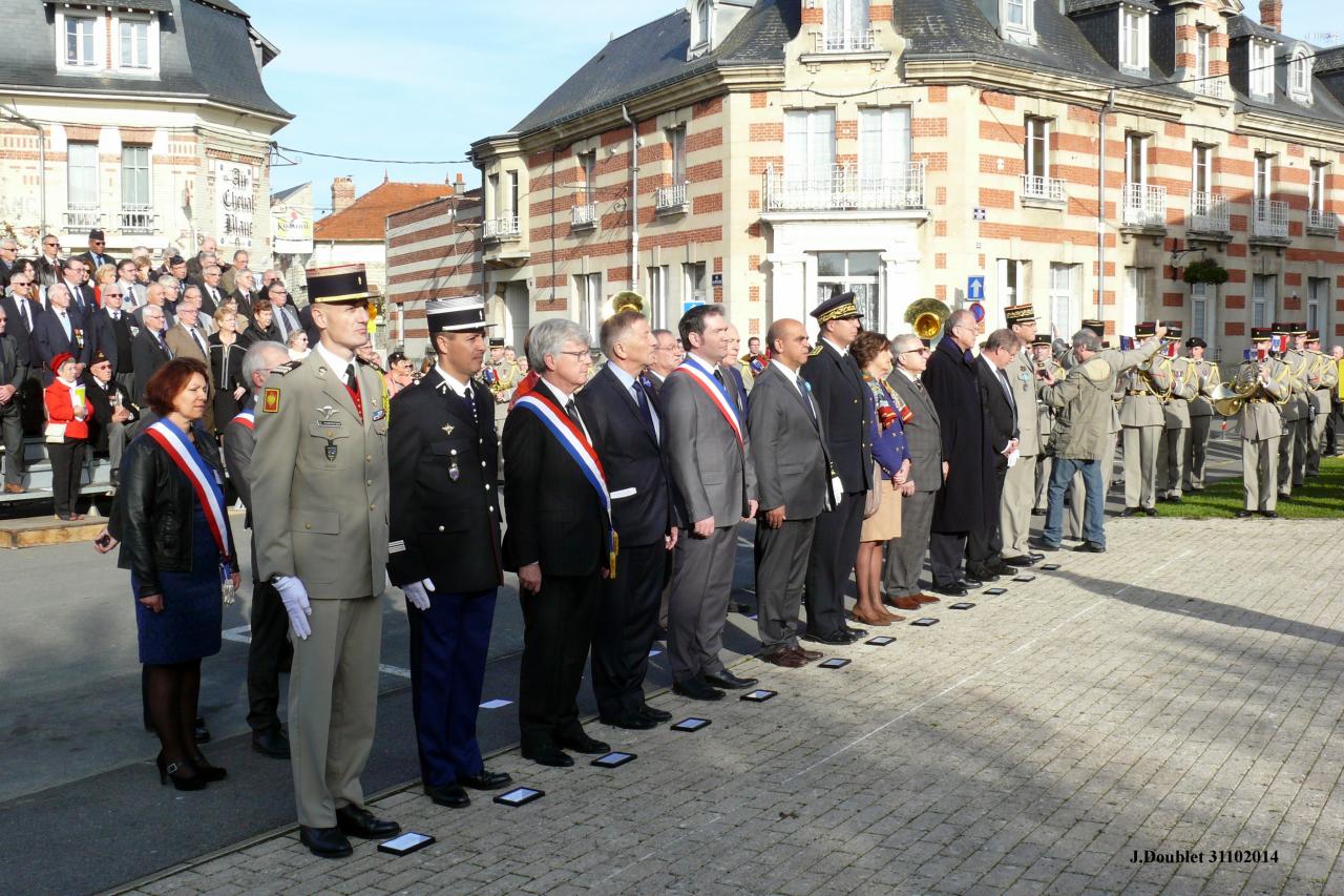 Commémoration du centenaire de la Grande Guerre Vailly 31102014 (25)