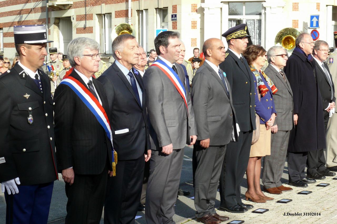 Commémoration du centenaire de la Grande Guerre Vailly 31102014 (26)