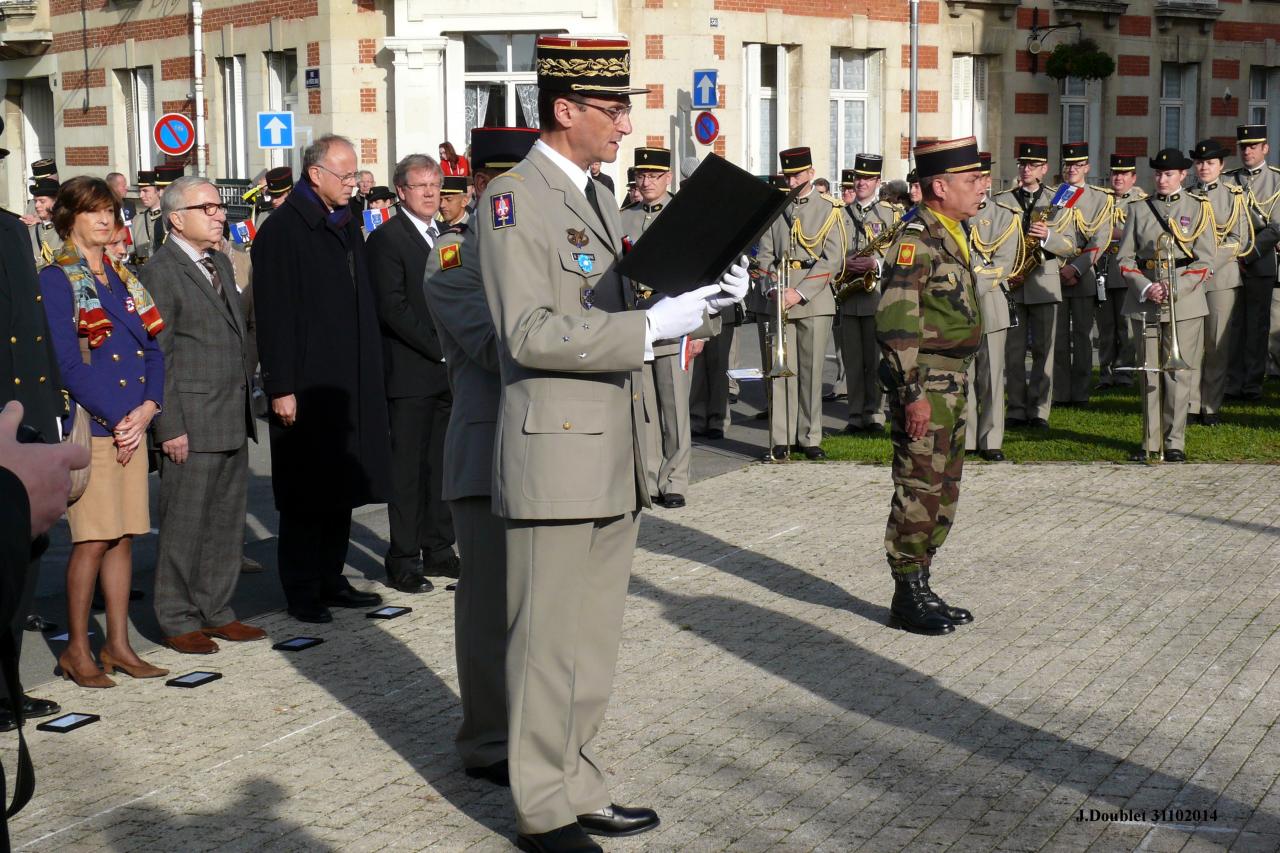 Commémoration du centenaire de la Grande Guerre Vailly 31102014 (38)