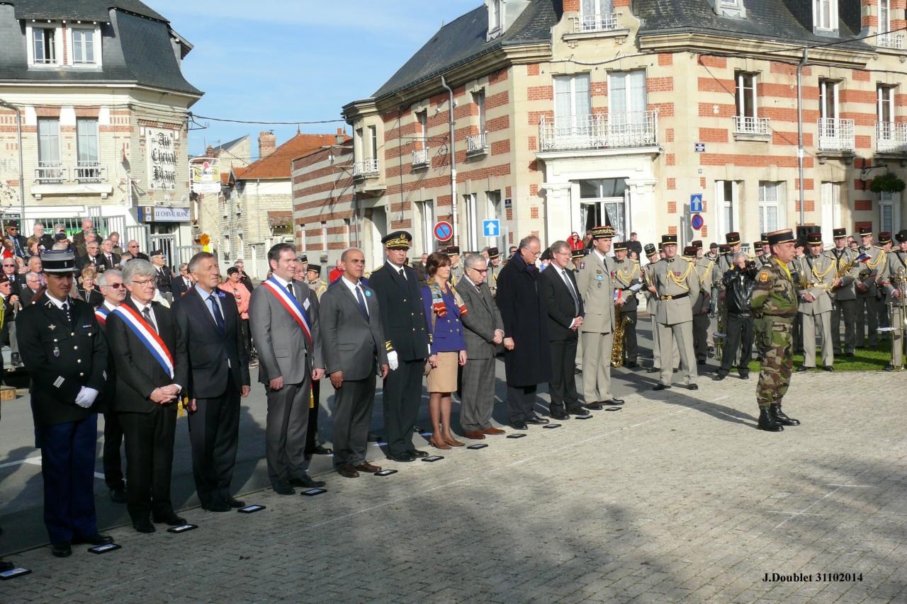 Commémoration du centenaire de la Grande Guerre Vailly 31102014 (47)