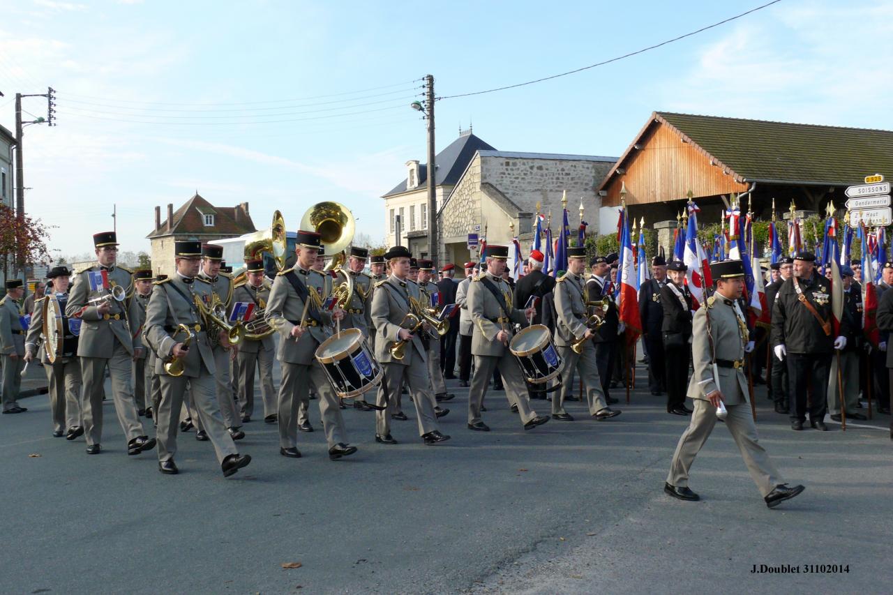 Commémoration du centenaire de la Grande Guerre Vailly 31102014 (5)