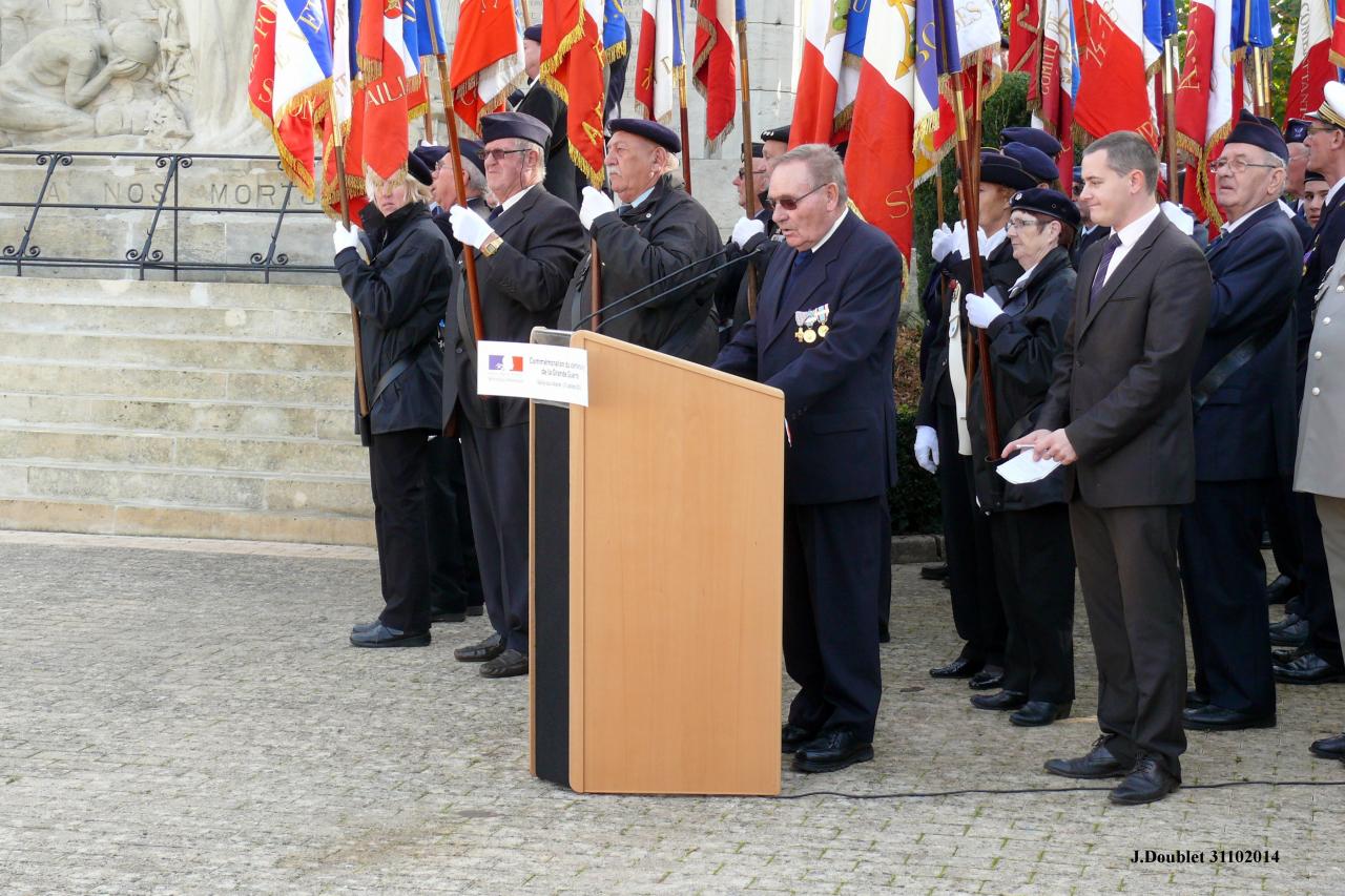 Commémoration du centenaire de la Grande Guerre Vailly 31102014 (51)