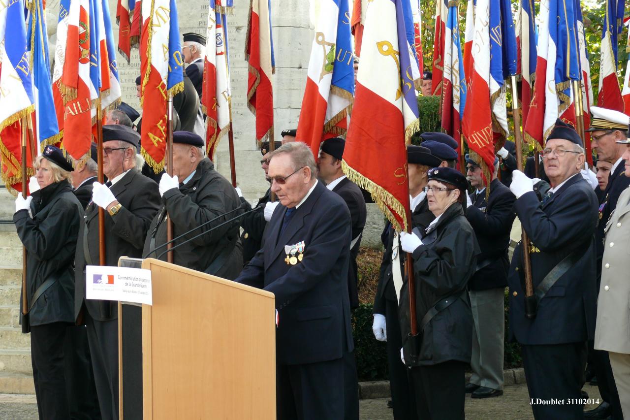 Commémoration du centenaire de la Grande Guerre Vailly 31102014 (52)