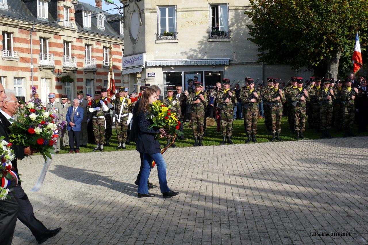 Commémoration du centenaire de la Grande Guerre Vailly 31102014 (57)