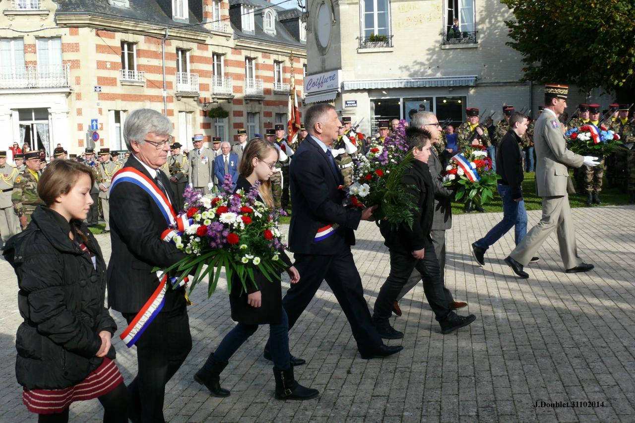Commémoration du centenaire de la Grande Guerre Vailly 31102014 (60)