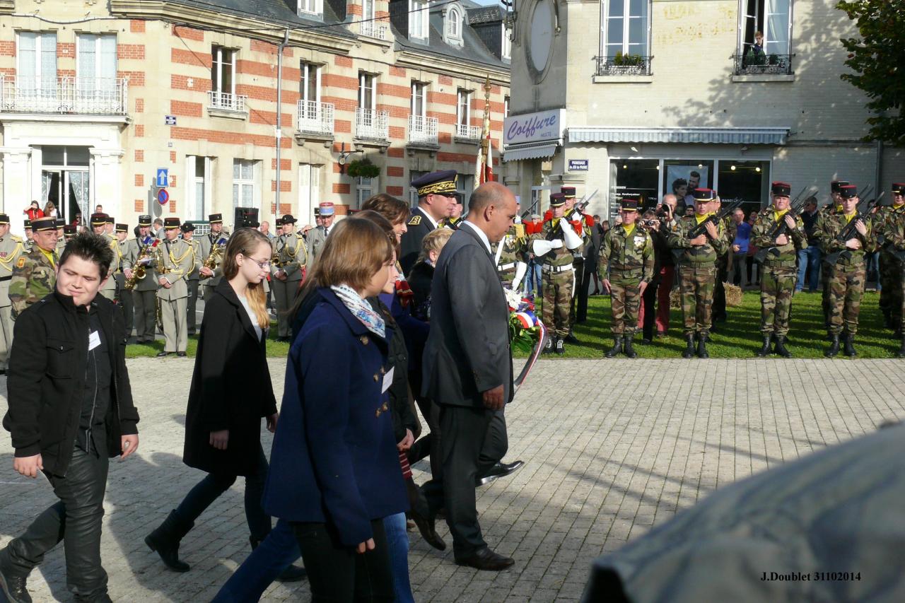 Commémoration du centenaire de la Grande Guerre Vailly 31102014 (63)