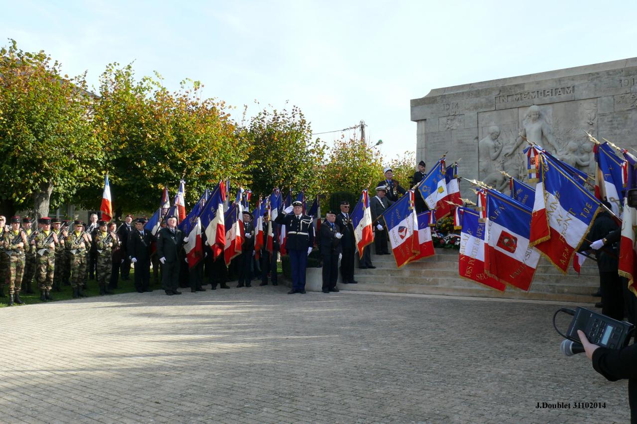 Commémoration du centenaire de la Grande Guerre Vailly 31102014 (66)