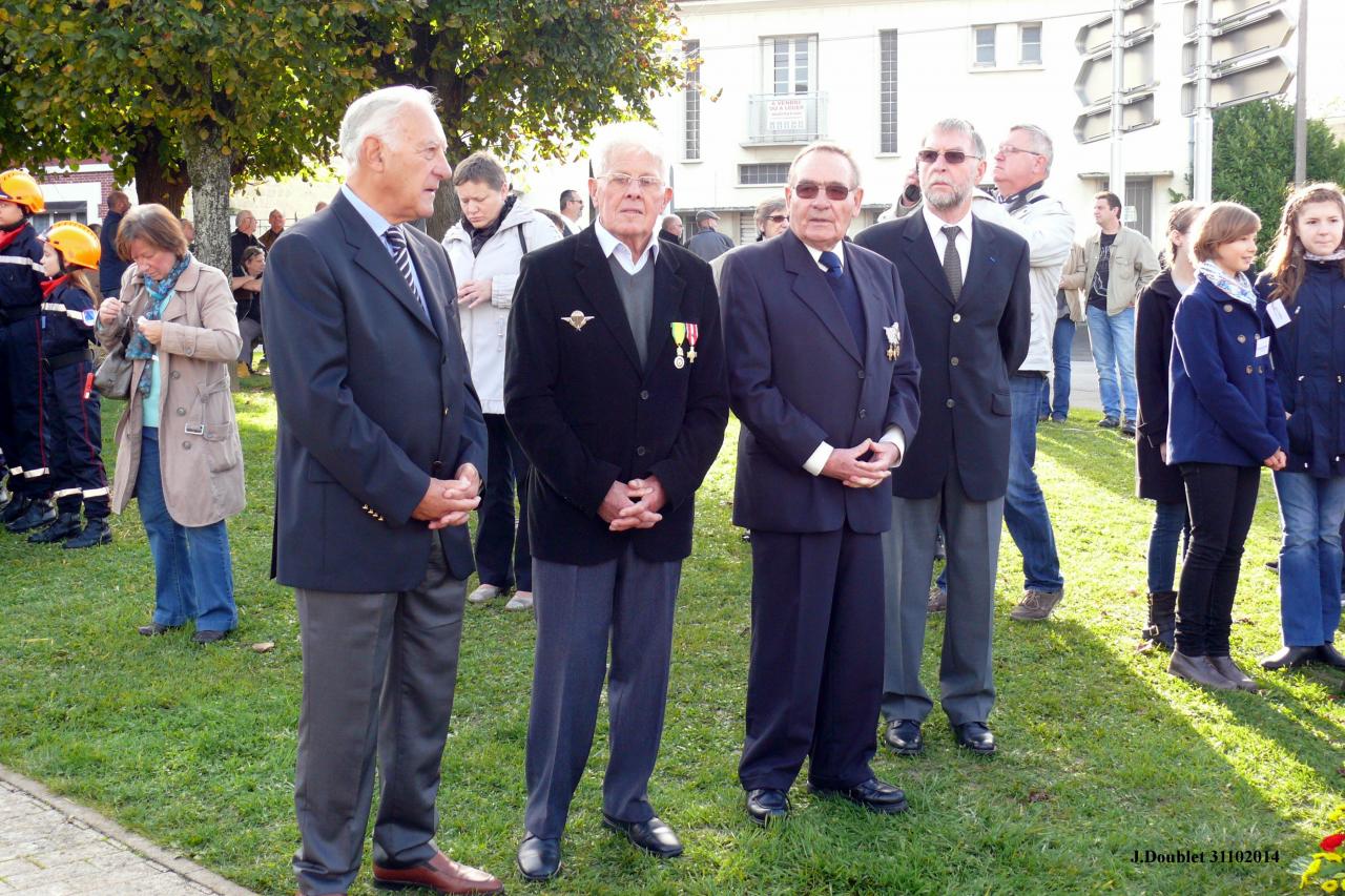 Commémoration du centenaire de la Grande Guerre Vailly 31102014 (7)