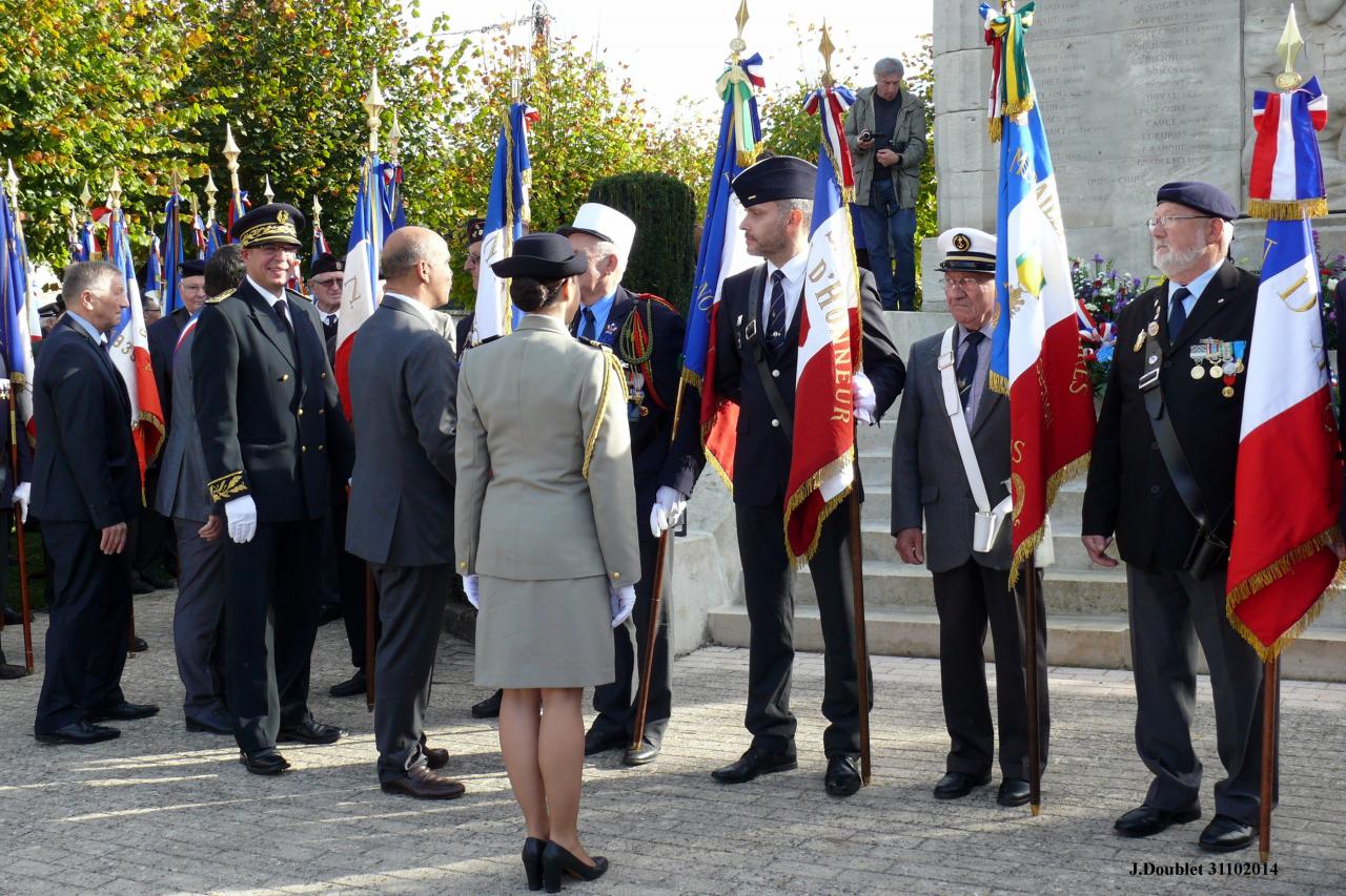 Commémoration du centenaire de la Grande Guerre Vailly 31102014 (71)