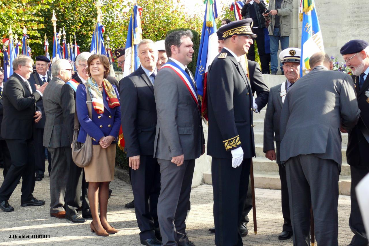 Commémoration du centenaire de la Grande Guerre Vailly 31102014 (73)