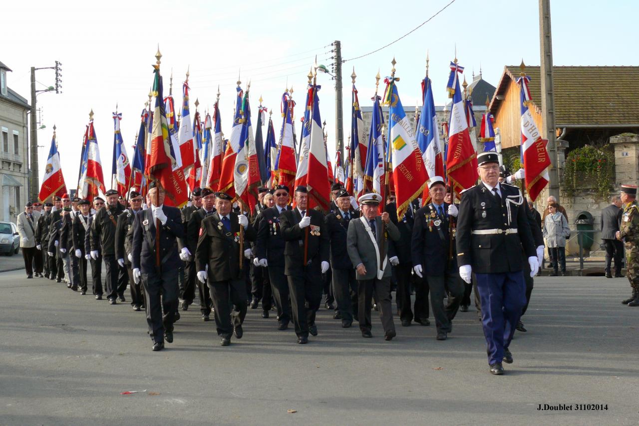Commémoration du centenaire de la Grande Guerre Vailly 31102014 (8)