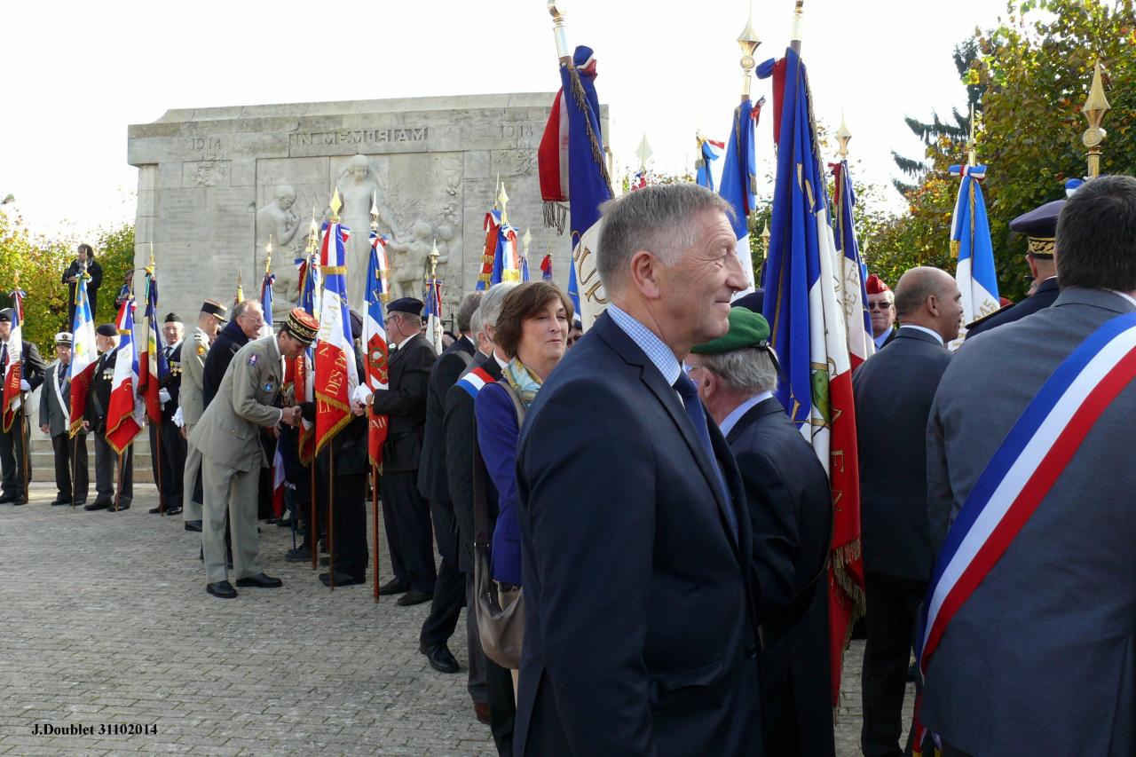 Commémoration du centenaire de la Grande Guerre Vailly 31102014 (80)