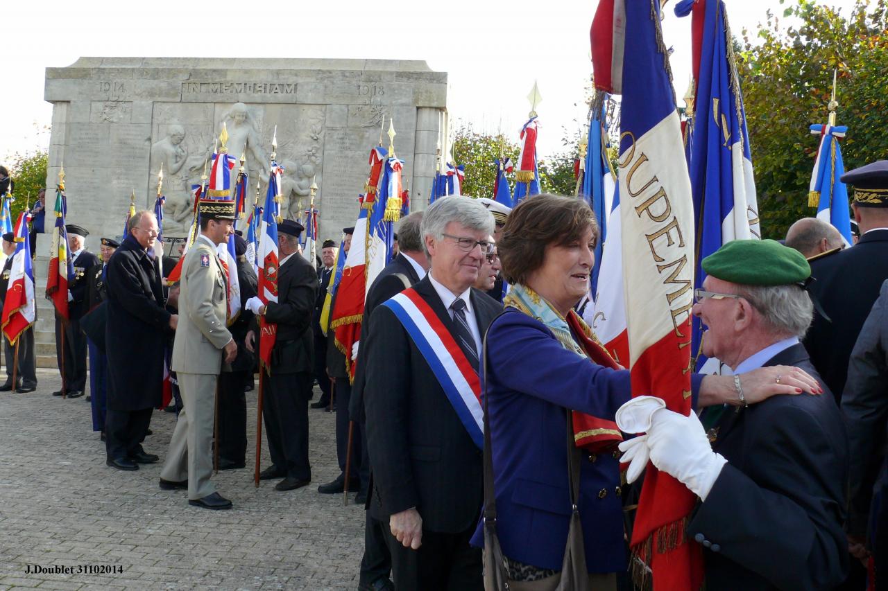 Commémoration du centenaire de la Grande Guerre Vailly 31102014 (81)