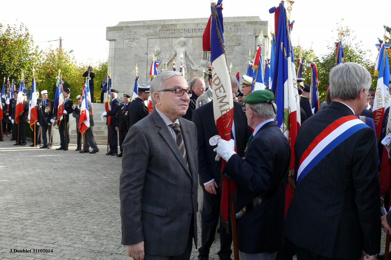 Commémoration du centenaire de la Grande Guerre Vailly 31102014 (82)