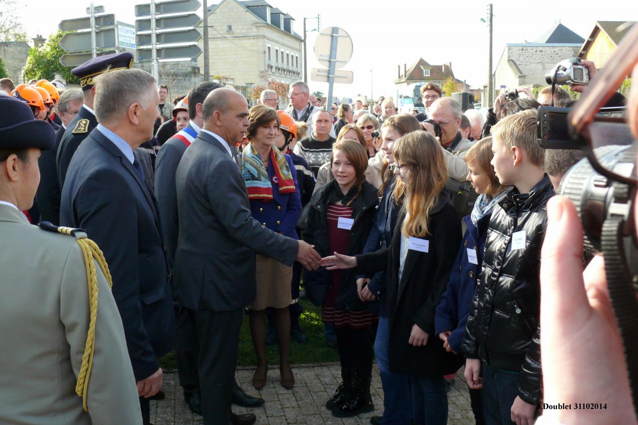 Commémoration du centenaire de la Grande Guerre Vailly 31102014 (86)