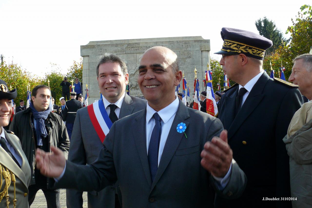 Commémoration du centenaire de la Grande Guerre Vailly 31102014 (89)